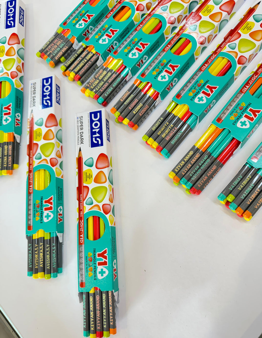 Name Engraved Pencils — Personalized Gift for Kids