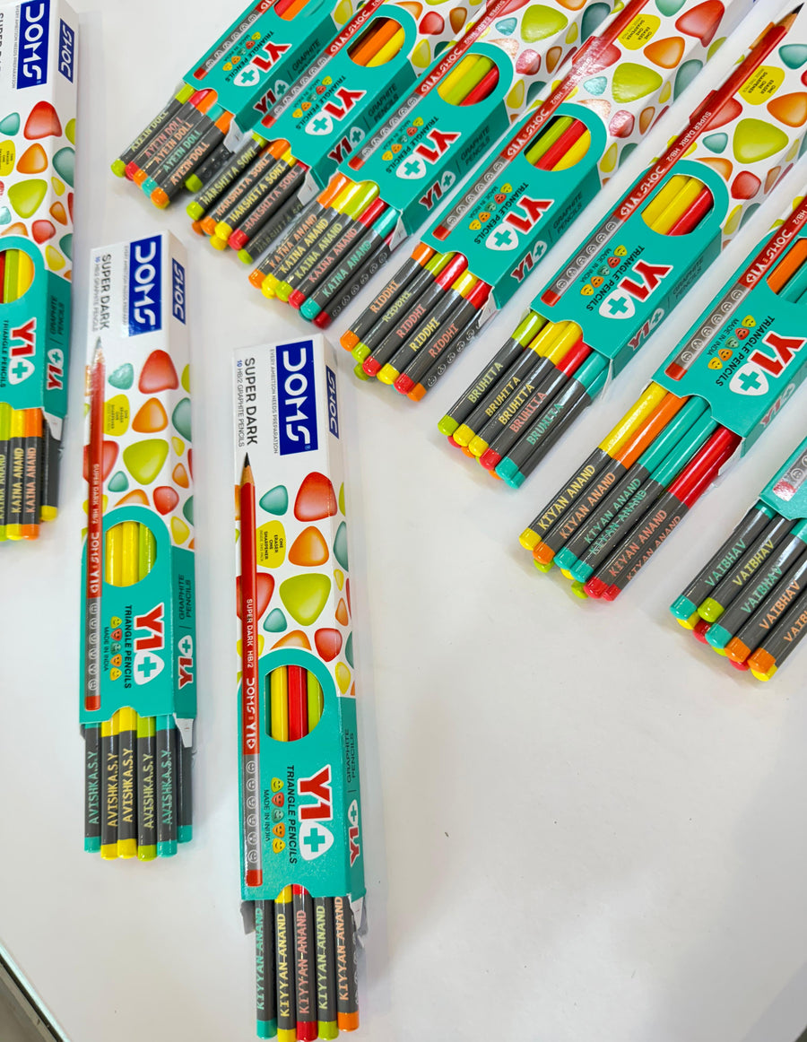 Name Engraved Pencils — Personalized Gift for Kids
